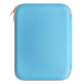 sarlar Card travel Case Compatible for Yoto Card Case, Soft Portable Folder with Zipper & 160 Pockets for Player. Binder Sleeve Holder for Travel (Blue)