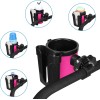 Accmor Stroller Cup Holder with Phone Keys Holder, 3-in-1 Black