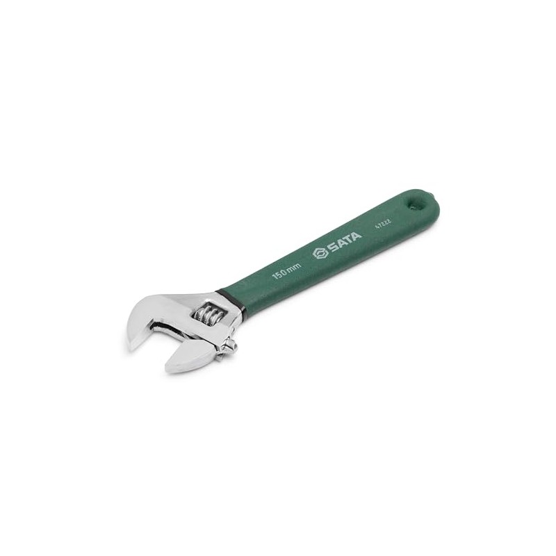 SATA ST47222SC Dipping Handle Adjustable Wrench 6" Wide Handle for