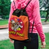 Looney Tunes Group Drawstring Backpack Sports Bag Sackpack 17" x