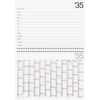 BRUNNEN Ten-Year Calendar 2026-2035 A4 Landscape 297 x 210 mm