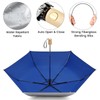 G4Free 42 Inch Travel Umbrella UPF 50+ UV Protection with