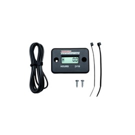 RacingPowerSports Digital Hour Meter Motorcycle ATV Snowmobile Marine Dirt Bike (Black)