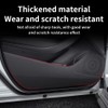 LUNQIN Car Door Anti Kick Pad for Toyota Corolla Accessories