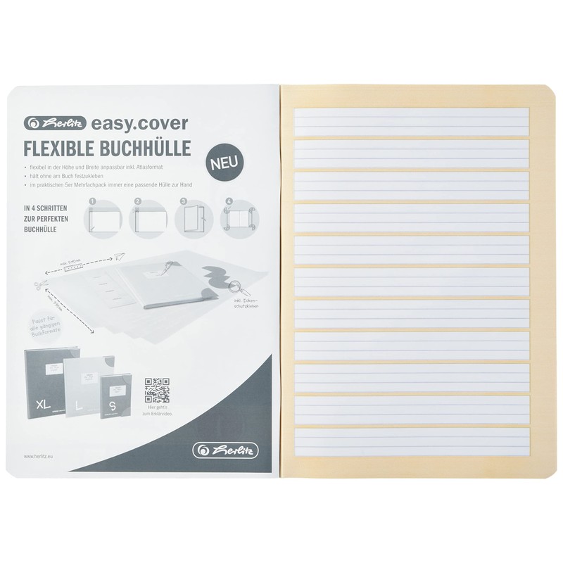 Herlitz 11387081 Notebook A5 Ruling Style 01 32 Sheets FSC