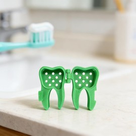 Estuche protector para cabezal de cepillo de dientes con orificio de ventilación para limpieza mejorada y un secado rápido Soporte protector para cepillo de dientes Protector de cepillo de dientes