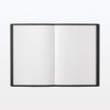 MUJI Jeans Label Notebook Cover A5 Dark Gray 83482978