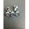 DUB chrome rivets bolts screws for spinners floaters face plate