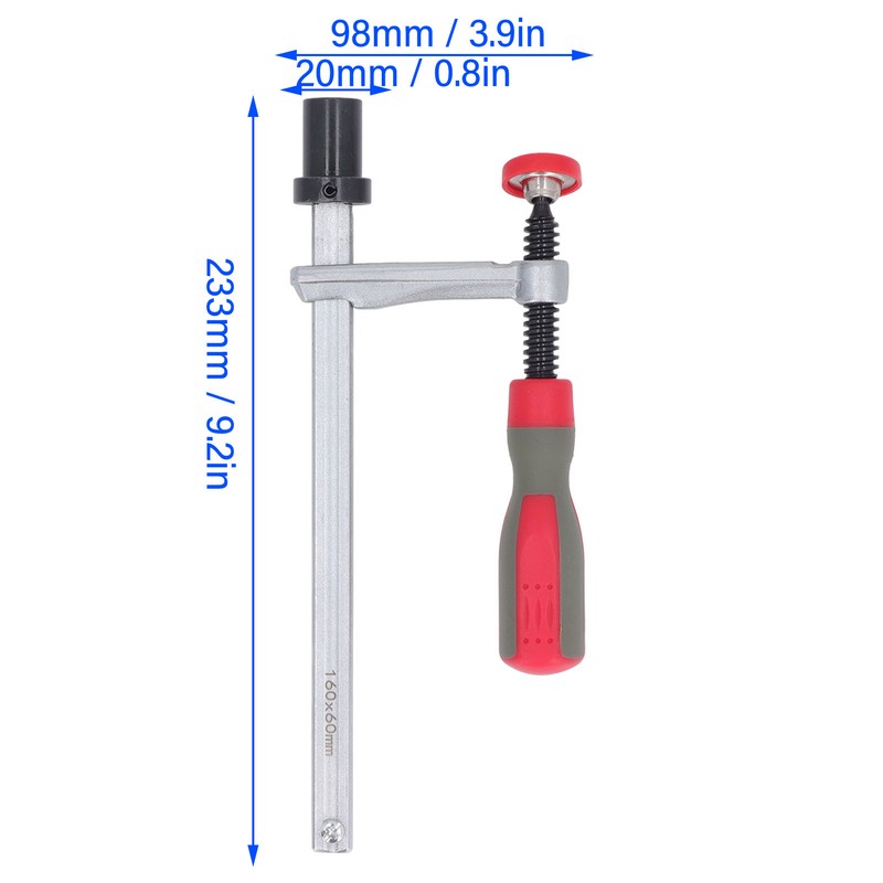 Workbench Holdfast Clamp Bench Hold Down Clip Plastic Handle Quick