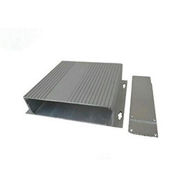 Electronic Enclosure DIY Aluminum Project Instrument Box for PCB Board Power Supply (1 Piece) Silver