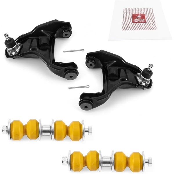 Metrix Premium Chassis Parts - 4 PC Front L/R Upper