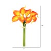 Vickerman 14'' Artificial Orange Calla Lily Bundle