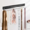 Tie Rack Wall Mounted, Tie, Belt and Scarf Hanger 20