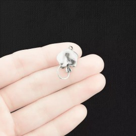 Unbranded 6 Stingray Charms Antique Silver Tone - SC1321