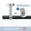 sourcing map 2Set Ceiling Mount Bracket Fit 1.26inch Pipe, Stainless
