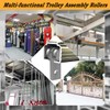 2 Wheel Trolley Assembly Rollers Two Bearing Trolley Assembly for