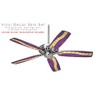 Tie Dye Spine 105 - Ceiling Fan Skin Kit fits