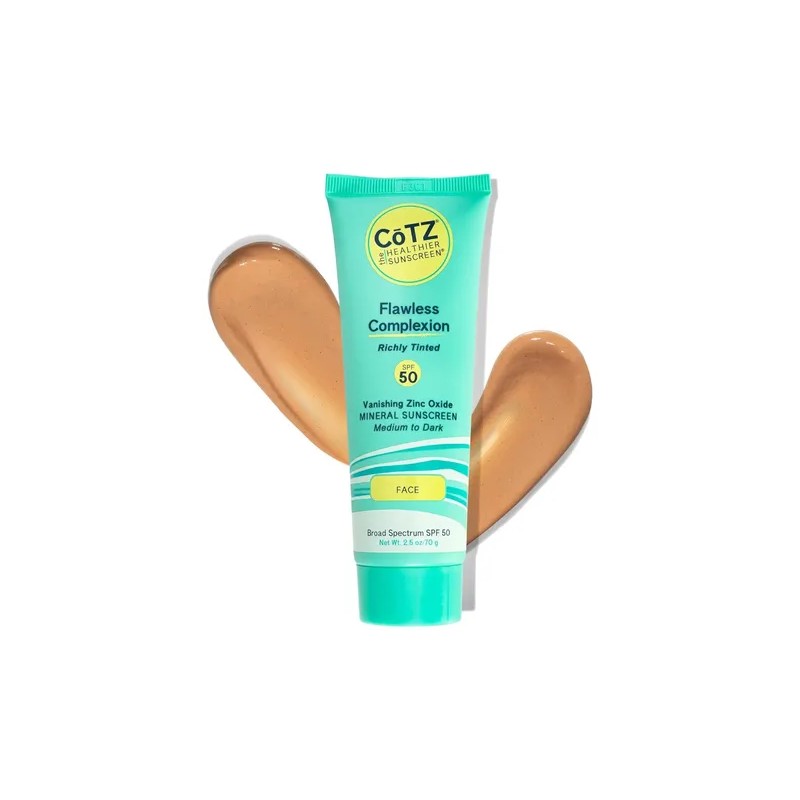 Cotz Skincare Flawless Complexion Richly Tinted Protector