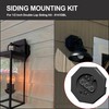 Yqwwda 2 Pack Vinyl Siding Light Mounting Block, 1/2 Inch