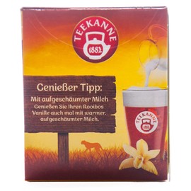 Teekanne Rooibos Vanilla, Pack of 4 (4 x 20 Tea Bags), 4 x 35 g
