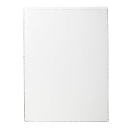 Durable Protective ID Card Cover A6 | Pack of 10 105x148mm Pockets For A6 Badges & Cards | Transparent | Perfect For Offices, Warehouse & Schools