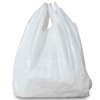 100 Pack Medium Duty White 'Vest' Style Plastic Carrier Bags