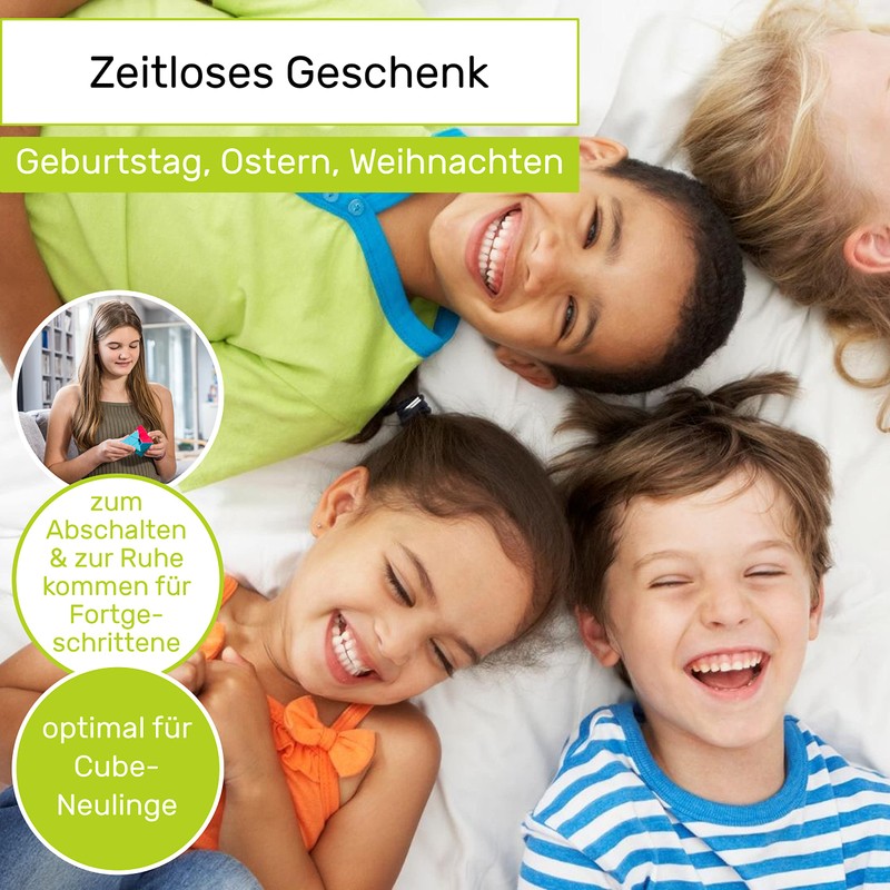 CUBIDI® - Magic Cube Pyramid - Exciting Pyraminx Brainteaser for