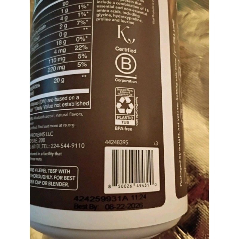 Vital Proteins 3 Pack Vital Proteins Collagen Peptides Powder Chocolate