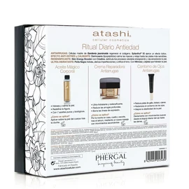 atashi Beauty Kit Anti-Wrinkle Repair Cream + Anti-Ageing Eye Contour + Body Oil 50 ml + 15 ml + 60 ml