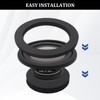 4PCS Speaker Foam Enhancer,6.5" Speaker Foam Rings for Enhancing Stereo