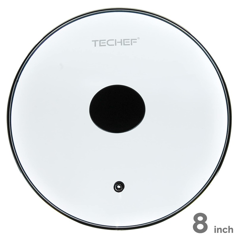 TeChef Cookware Tempered Glass Lid, Made in Korea (8 inch)