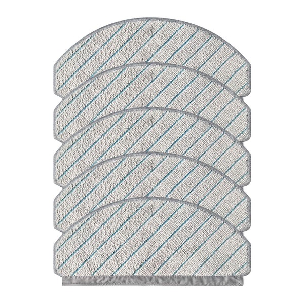 Replacement Wipes for Ecovacs Deebot T10+ (Pack of 5), Cleaning