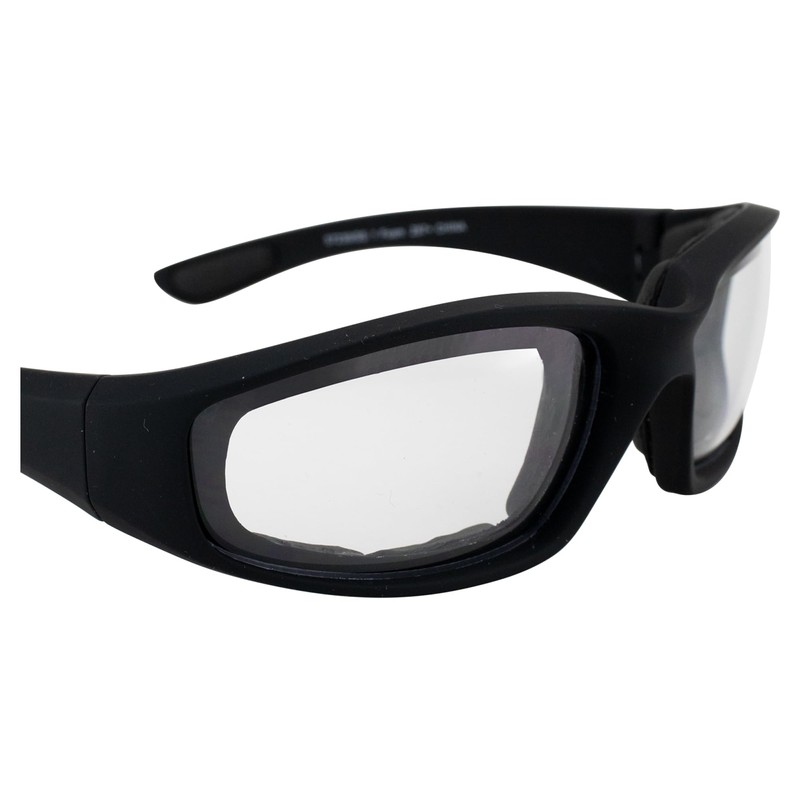 2 Pairs Maxx SS1 Sport Motorcycle Foam Padded Sunglasses Black