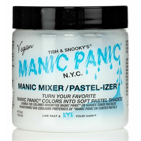 Manic Panic Vegan Manic Mixer/Pastel-izer™ Classic Cream 4 Oz Hair Color Dye.