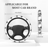 Jesus Cross Steering Wheel Cover Universal 15 Inch Car Accessories