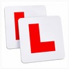 MAGNETIC L PLATES 2pc - Learner Driver Plates with Strong