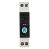 Smart Home Circuit Breaker, Copper Conductor, 1P+N, DIN35 Black Panel