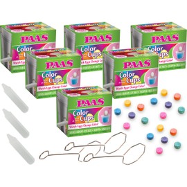 PAAS Easter Egg Coloring Cup Kits - 6 Pack