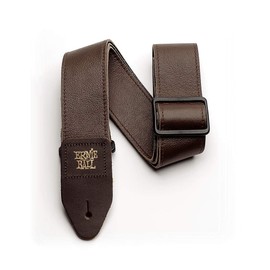 Ernie Ball 2" Tri-Glide Italian Leather Strap - Brown