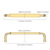 Asidrama 10 Pack 5 Inch(128mm) Champagne Bronze Kitchen Cabinet Handles,