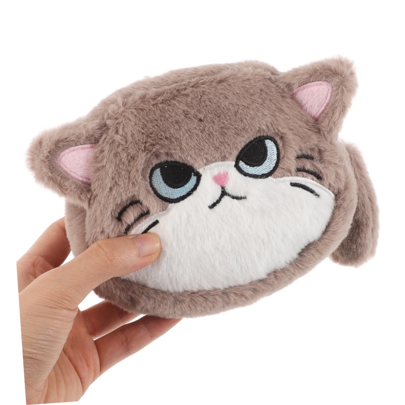 Gatuida Cute Cat Plush Coin Purse with Ample Storage Soft