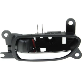 Evan Fischer Front Driver Side Interior Door Handle Compatible with 2006-2015 Lexus IS250 Fits 2006-2015 Lexus IS350 Fits 2007-2011 Lexus GS350 Inside Chrome Lever and Black Housing (Orchid Brown)