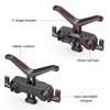 SMALLRIG® DSLR Shoulder Rigs Long Lens Support Heigh-adjustable for Telephoto