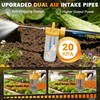 2 Pack Diatomaceous Earth Powder Duster with Adjustable Length 4FT,