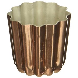 De Buyer Industries 6820.45 Small Mould for Cannelle from Bordeaux Copper 4.5 cm Diameter