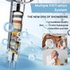 10-Function High Pressure Handheld Shower Head with Filter Built-in Pause