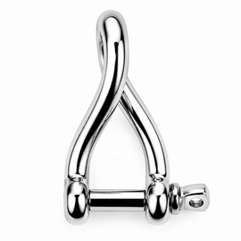 DAUMLINK® Grillo rotondo ritorto Acciaio inox A4 (AISI 316) 8 mm