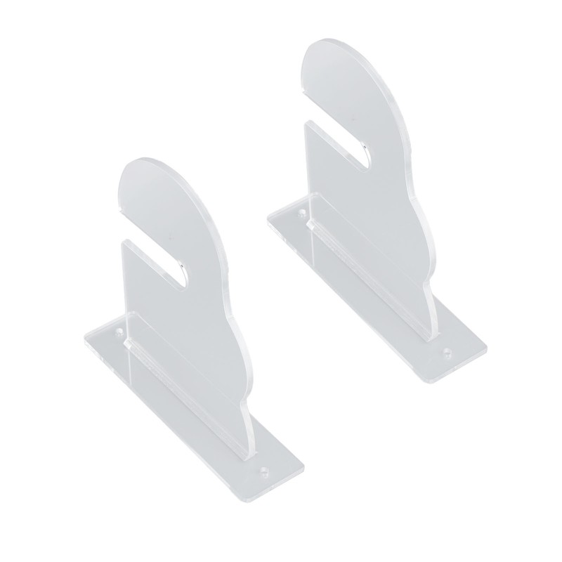 2PCS Skateboard Wall Mount Display Rack Acrylic Skateboard Wall Hanger