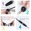 DIANQI 12mm Wire Connector M12 Male & Female Socket Panel