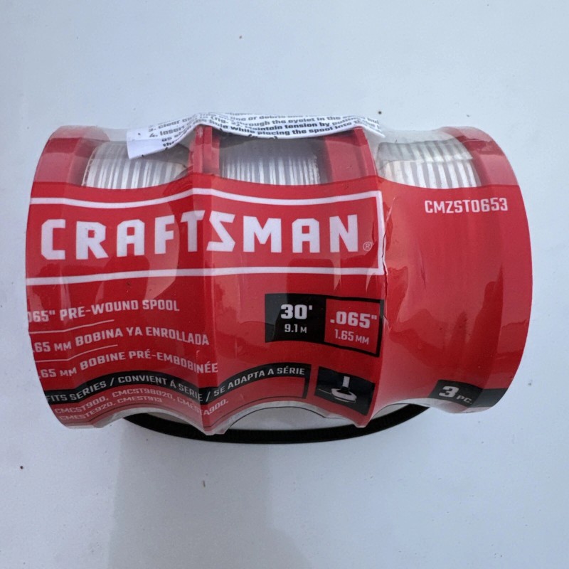 Craftsman 2 RollsCraftsman Genuine String Trimmer Line .065" 6-Pack Pre